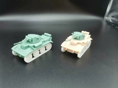 3D Printing 1/72 British A17 Little Lord airborne tank Model Unpainted/2pcs 07FC0E-D4 - KOEEK