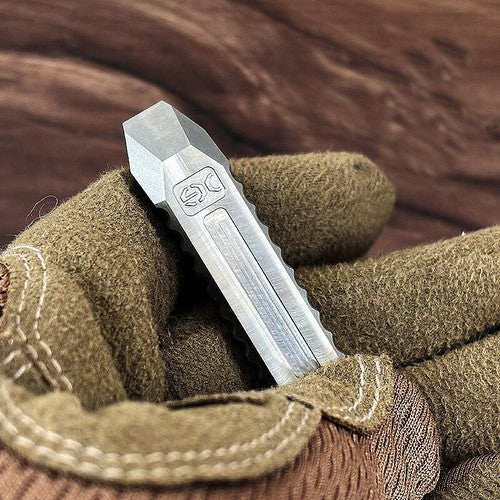 TITANER Titanium Pry Bar Crowbar Multi Tools Ruler Bottle Opener Outdoor EDC TITANER - KOEEK