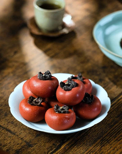 Tea Pet Table Pet Purple Clay Teapet Persimmon From Yixing Tea Set Decoration 07FC0E-D4 - KOEEK