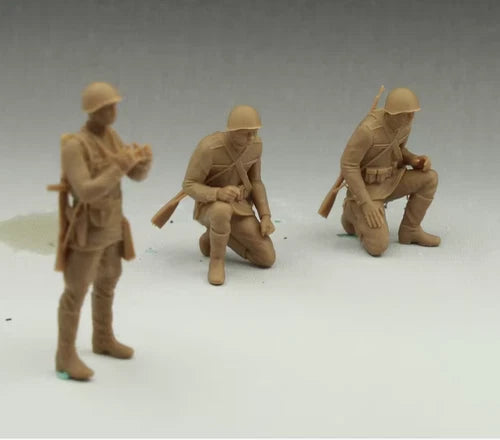 3D Printed 1/72 Soviet 76mm anti-tank gun 3NC3 + 3-person Model Unpainted 07FC0E-D4 - KOEEK