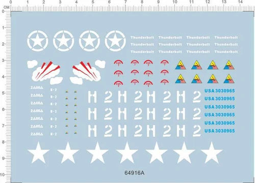 1/35 US ARMY M4 Sherman Medium Tank Panzer markings Model Kit Water Slide Decal 07FC0E-D4 - KOEEK