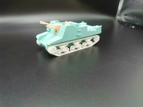 3D Printing 1/72 British Ram chassis "Sexton" MK1 tank Model Unpainted 07FC0E-D4 - KOEEK
