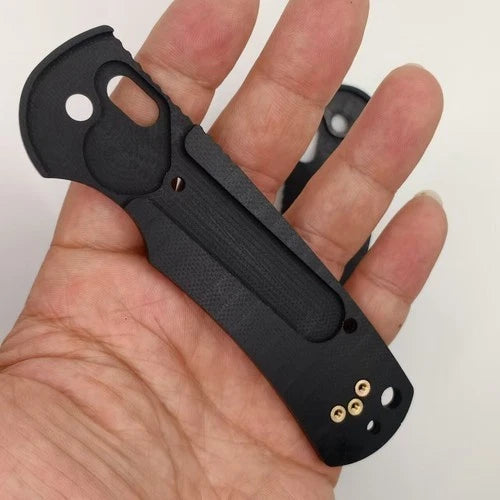 2PC Knife Handles Patch Handle Scales G10 Twill for Benchmade Griptilian 550/551 07FC0E-D4 - KOEEK