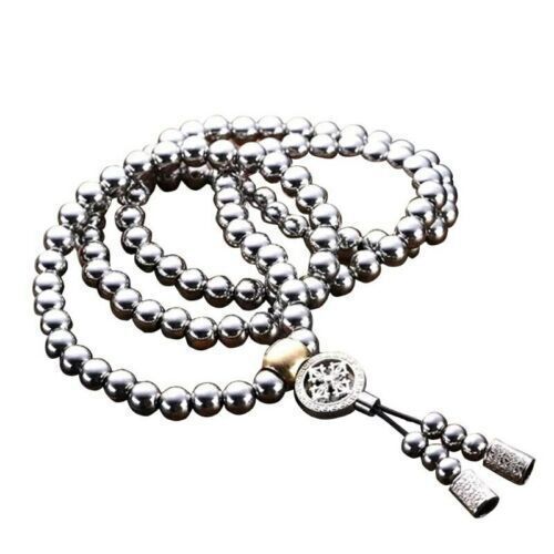 EDC Kung Fu Tactical Bracelet Stainless Steel Martial Arts wrist Whip Chain 07FC0E-D4 - KOEEK