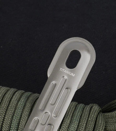 Titanium Spoon / Spork Tableware Outdoor Travel Portable Small Kitchen EDC Tools 07FC0E-D4 - KOEEK