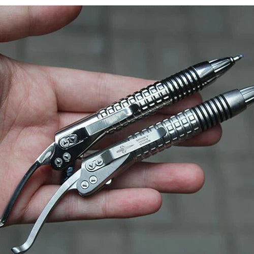 Titanium Alloy Signature Pen Technology Siphon Pen Outdoor Multi-functional Tool 07FC0E-D4 - KOEEK