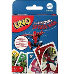 UNO The Amazing Spider-Man Card Game Marvel Family Party Game Mattel MATTEL - KOEEK