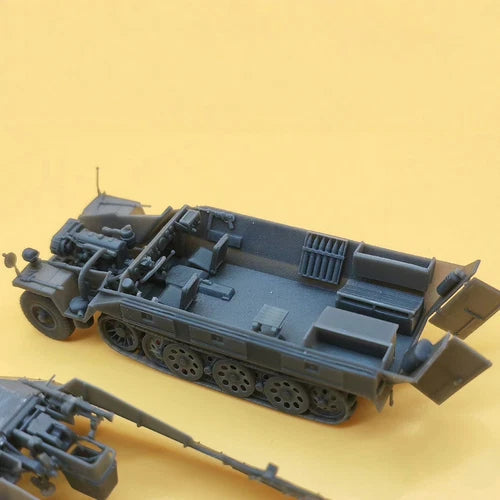 3D Printing 1/72German sd.kfz.251 semi-tracked armored vehicle Model Unpainted 07FC0E-D4 - KOEEK