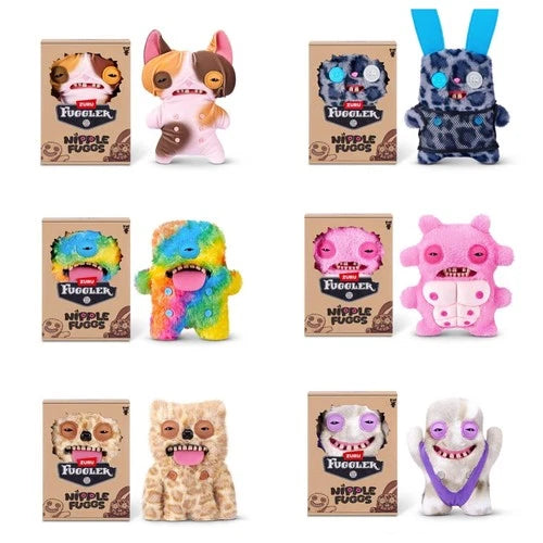 Official Fuggler Nipple Fuggs Series 22cm Plush Toy Crazy Rabbit Monster FUGGLER - KOEEK