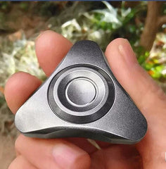 EDC Hand Spinner Adult Fidget Toys Stainless Steel Triangle Fidget Adult Spinner 07FC0E-D4 - KOEEK