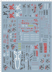 Detail Up 1/60 PG MBF-P02 ASTRAY RED FRAME GD Figure Transfer Sheet Water Decal 07FC0E-D4 - KOEEK