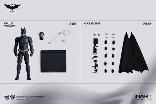INART Batman The Dark Knight Trilogy 1/12 Deluxe Version Action Figure in Stock INART - KOEEK