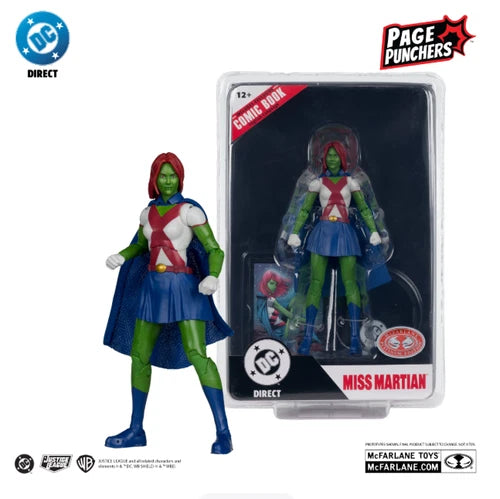 In Stock McFarlane DC Series Miss Martian 1/10 Scale Action Figure 07FC0E-D4 - KOEEK
