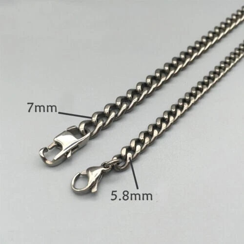 Pure Titanium Bracelet Keychain Anti-Allergic Anti-rust Jewelry Wristband EDC 07FC0E-D4 - KOEEK