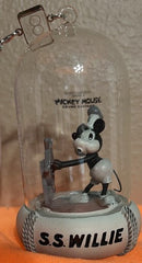 Disney 100 Years of Wonder Steamboat SS Willie Lights Up and Sound Ornament NWT DISNEY - KOEEK