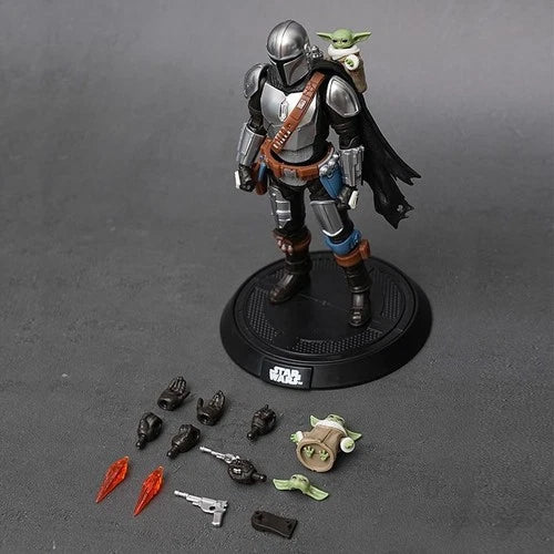 Blokees Star Wars The Mandalorian Din Djarin Grogu Model Kit Figure BLOKEES - KOEEK