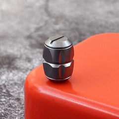 Titanium Alloy Knife Lanyard Bead Paracord End Pendant EDC Charm DIY Zip Pull 07FC0E-D4 - KOEEK