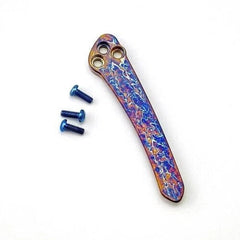 EDCTitanium Alloy Pocket Back Clip for Paramilitary 2C81 FoldingKnifeAccessories 07FC0E-D4 - KOEEK