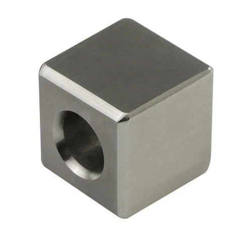 Square TC4 CNC Knife Lanyard Bead EDC DIY Parachute Pendant Rope Braiding Tool 07FC0E-D4 - KOEEK