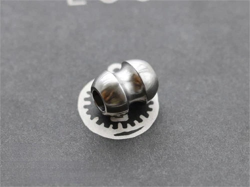 EDC Titanium Alloy Knife Lanyard Bead Paracord Pendant Keychain Bracelet DIYBead 07FC0E-D4 - KOEEK