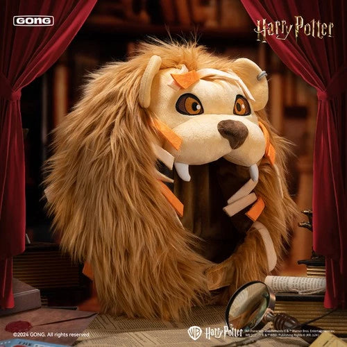 GONG Harry Potter Luna Lovegood Lion Head Hat Plush Accessory 07FC0E-D4 - KOEEK