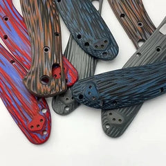 1 Pair Custom G10 Handle Scales with Screw For Benchmade Griptilian 551 Knifes 07FC0E-D4 - KOEEK