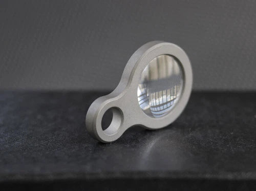 Hot Outdoor Survival Portable Titanium Alloy Glass Magnifying Glass EDC Tool 07FC0E-D4 - KOEEK