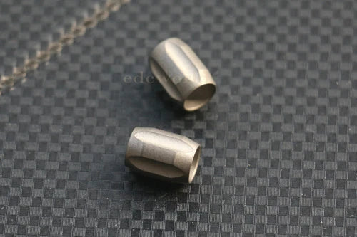 EDC Titanium Alloy Knife Bead Parachute Cord Lanyard Pendant Bead DIY Keychain 07FC0E-D4 - KOEEK