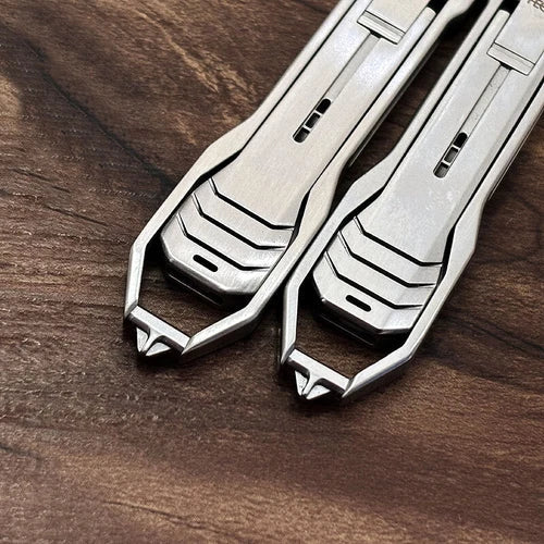 EDC 420 Powder Steel Nail Clippers Anti Splash High-end Fingernail Cutter 07FC0E-D4 - KOEEK