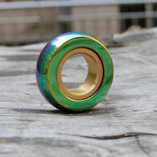 Mechanic Ring Tire Fidget Toys Clicker Magnetic Slider EDC Stress Relief 07FC0E-D4 - KOEEK