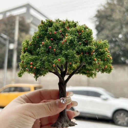 Miniature Fruit Tree Model Wire Trunk Landscape Diorama Scenery Craft Material 07FC0E-D4 - KOEEK