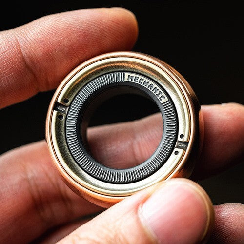 Fidget Spinner LAUTIE Mechanic Ring Fingertip Ratchet Magnetic Fidget EDC Toys 07FC0E-D4 - KOEEK