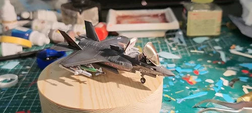 3D Printed KIT 1/144 US F-35B Joint Strike Fighter Unpainted Model 07FC0E-D4 - KOEEK