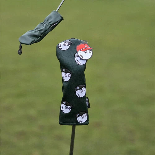 Green White Driver Wood Hybrid Cover 135UT Golf Club Headcover 07FC0E-D4 - KOEEK