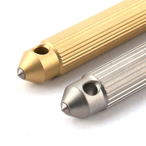 Titanium Brass S2 steel Multi Tools Card Screwdriver Pocket Outdoor keychain EDC 07FC0E-D4 - KOEEK