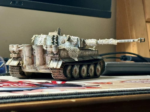 1/35 WWII Tiger Tank S04 IN3 217 Killing Circle Markings Model Water Slide Decal 07FC0E-D4 - KOEEK