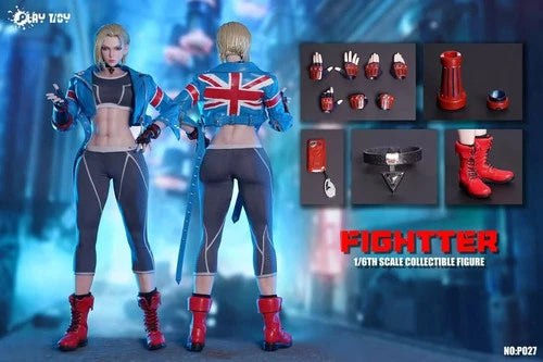 PLAY TOY P027 1/6 The Fighter 6 Girl Cammy Female Action Figure Model In Stock PLAY_TOY - KOEEK