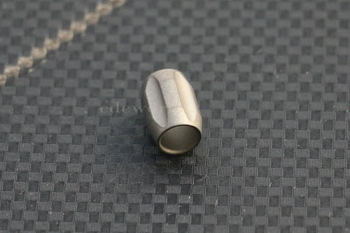 EDC Titanium Alloy Knife Bead Parachute Cord Lanyard Pendant Bead DIY Keychain 07FC0E-D4 - KOEEK