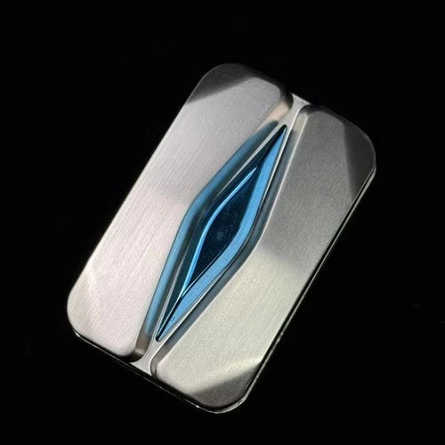 Future Eyes EDC Fidget Slider Zinc Alloy Fidget Toy Unlimited Push Haptic Slider 07FC0E-D4 - KOEEK
