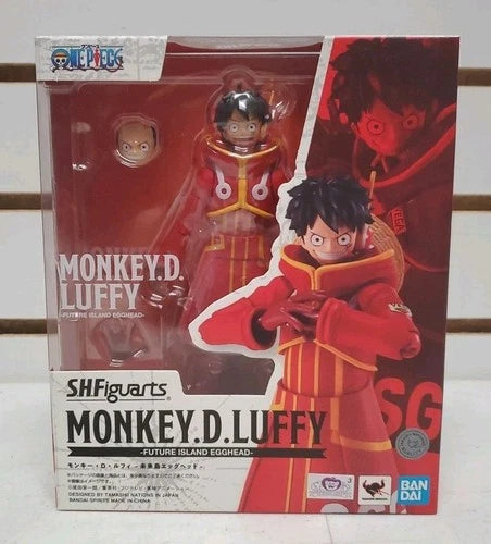 IN Stock Bandai S.H.Figuarts: One Piece Monkey D. Luffy (Future Island Egghead) BANDAI - KOEEK