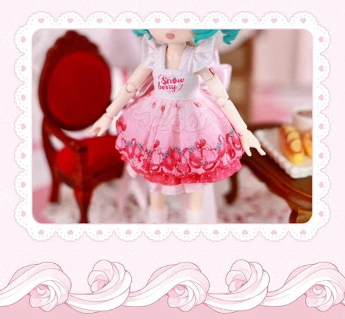 Blokees DaalaMode Series Hatsune Miku Strawberry Cake Limited Model Figure BLOKEES - KOEEK