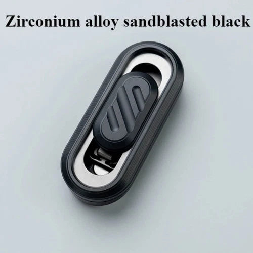 Haptic Slider Popping Zirconium EDC Mechanical Metal Tuning Fork Fidget Toy Gift 07FC0E-D4 - KOEEK