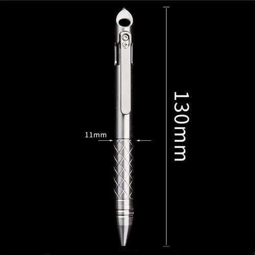 Titanium Pocket Ball Pen Office Signature Writing Pen Outdoor EDC Portable Pen 07FC0E-D4 - KOEEK