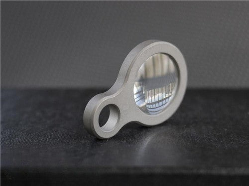 EDC Titanium Alloy Magnifier Glass Convex Lens Outdoor Portable Multi Tool 07FC0E-D4 - KOEEK