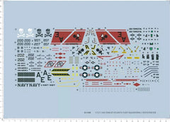 1/72 USS Forrestal F-14A TOMCAT ATLANTIC FLEET SQUADORNS Markings Water Decal 07FC0E-D4 - KOEEK