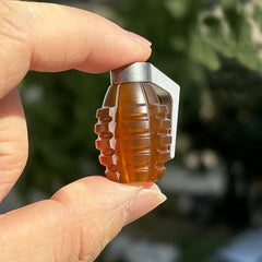 EDC Titanium + Ultem PEI Parachute Cord Knife Bead Pendant Lanyard DIY Keychain 07FC0E-D4 - KOEEK