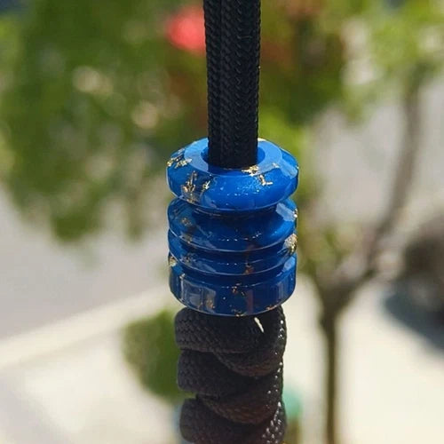 Resin Knife Lanyard Bead Paracord Necklace Pendant Bracelet Bead EDC Charm DIY 07FC0E-D4 - KOEEK