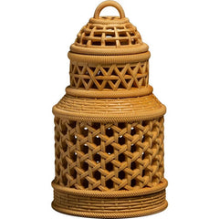 Boxwood Carved Cricket Cage Grasshopper Small Pet Animal Holder Display Decor 07FC0E-D4 - KOEEK