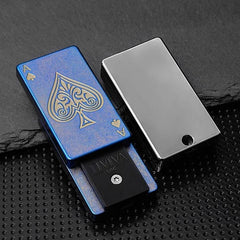 Titanium Alloy Fidget Toy EDC Push Card Slider Toy Stress Relief Gadget 07FC0E-D4 - KOEEK