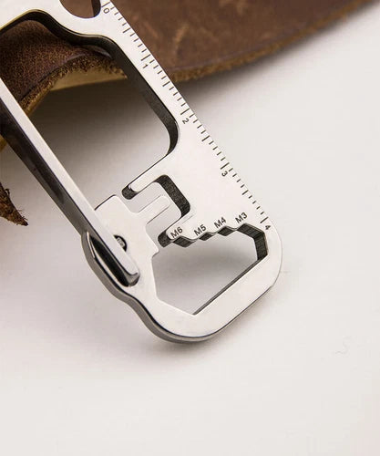 Outdoor EDC Multi Tools Waist Hanging Carabiner Creative Portable Keychain 07FC0E-D4 - KOEEK